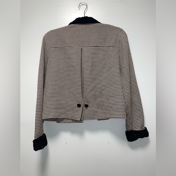 Vintage Jeffrey and Dara Houndstooth Jacket - Picture 5 of 11